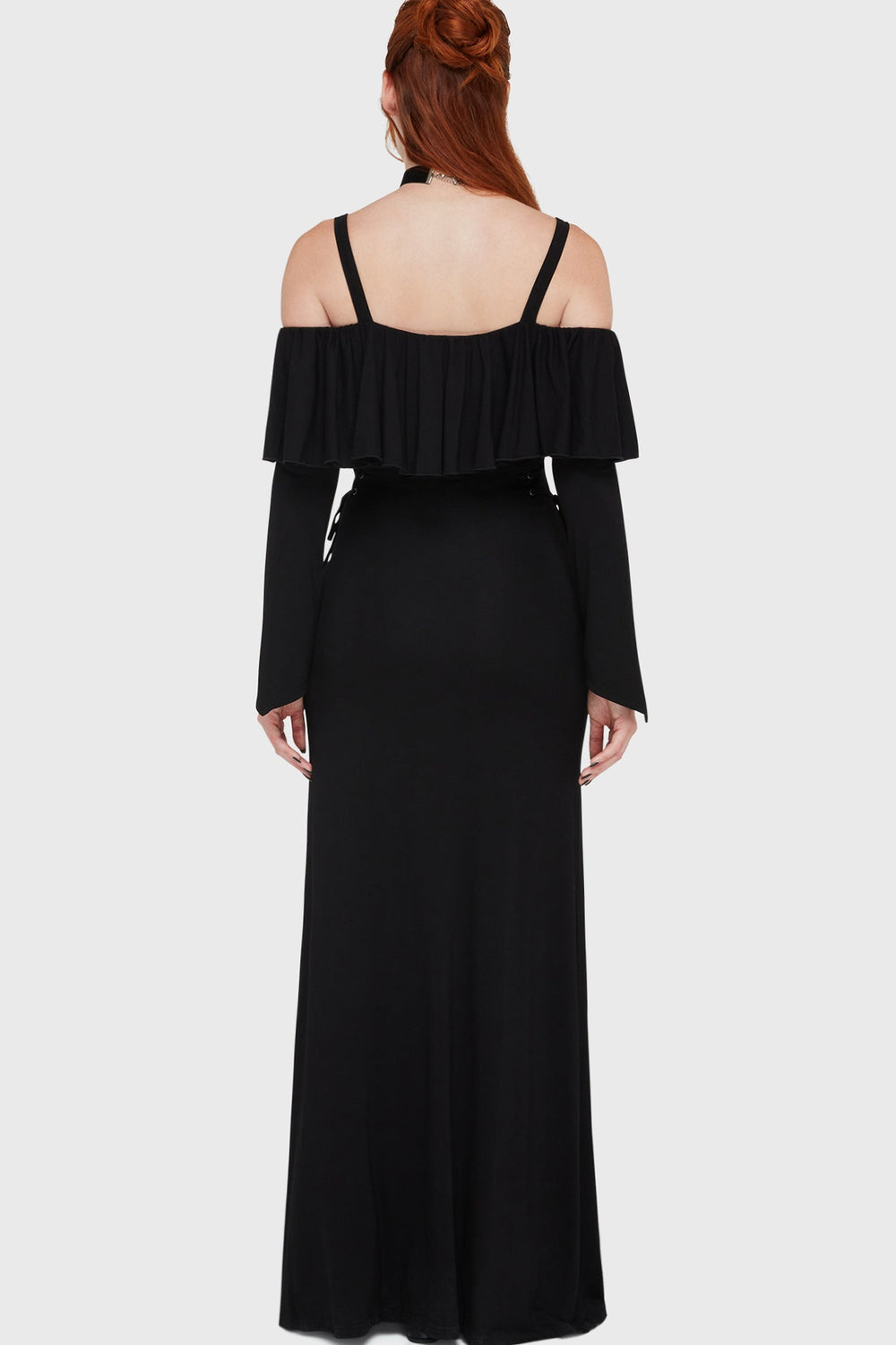 Ghostly Garden Maxi Dress Killstar / Womens