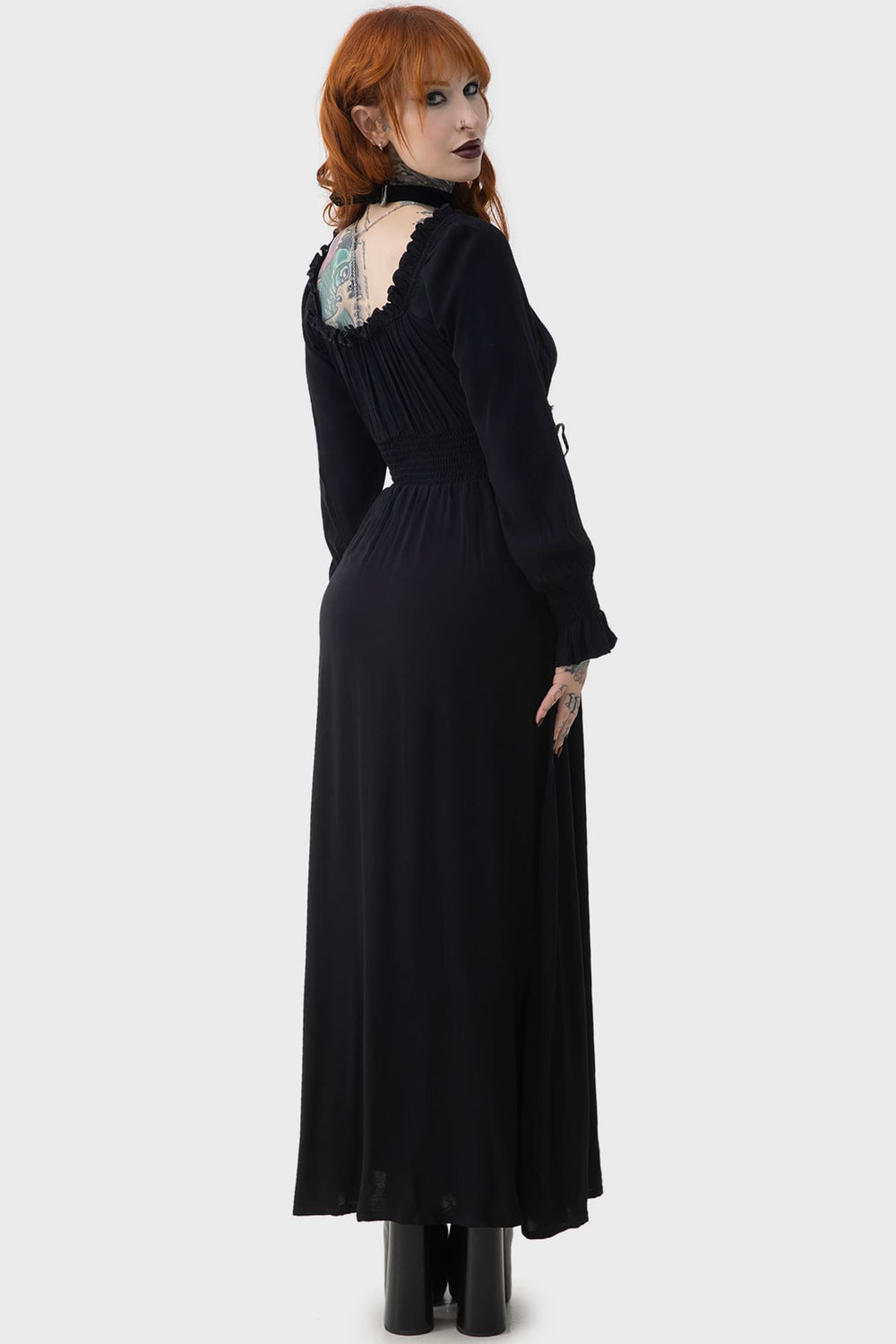 Jocasta Maxi Dress Killstar / Womens