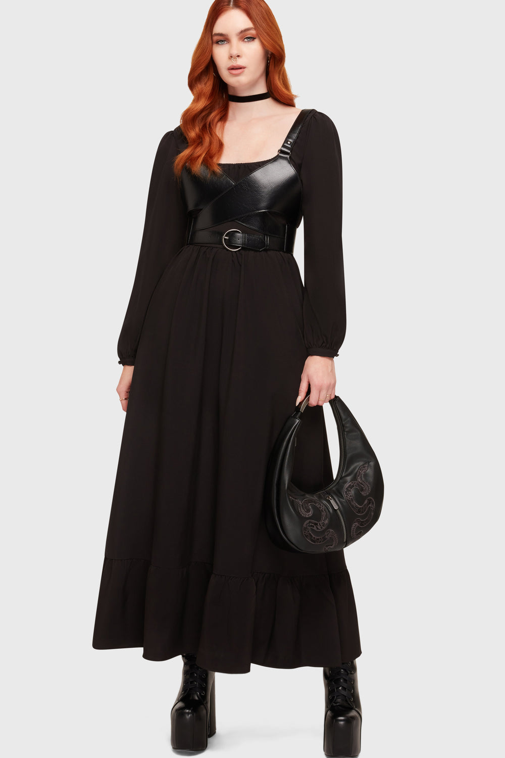 Gretchen's Hollow Maxi Dress Killstar / Womens