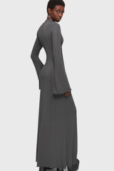 Drenched Grief Maxi Dress [Grey] Killstar / Womens