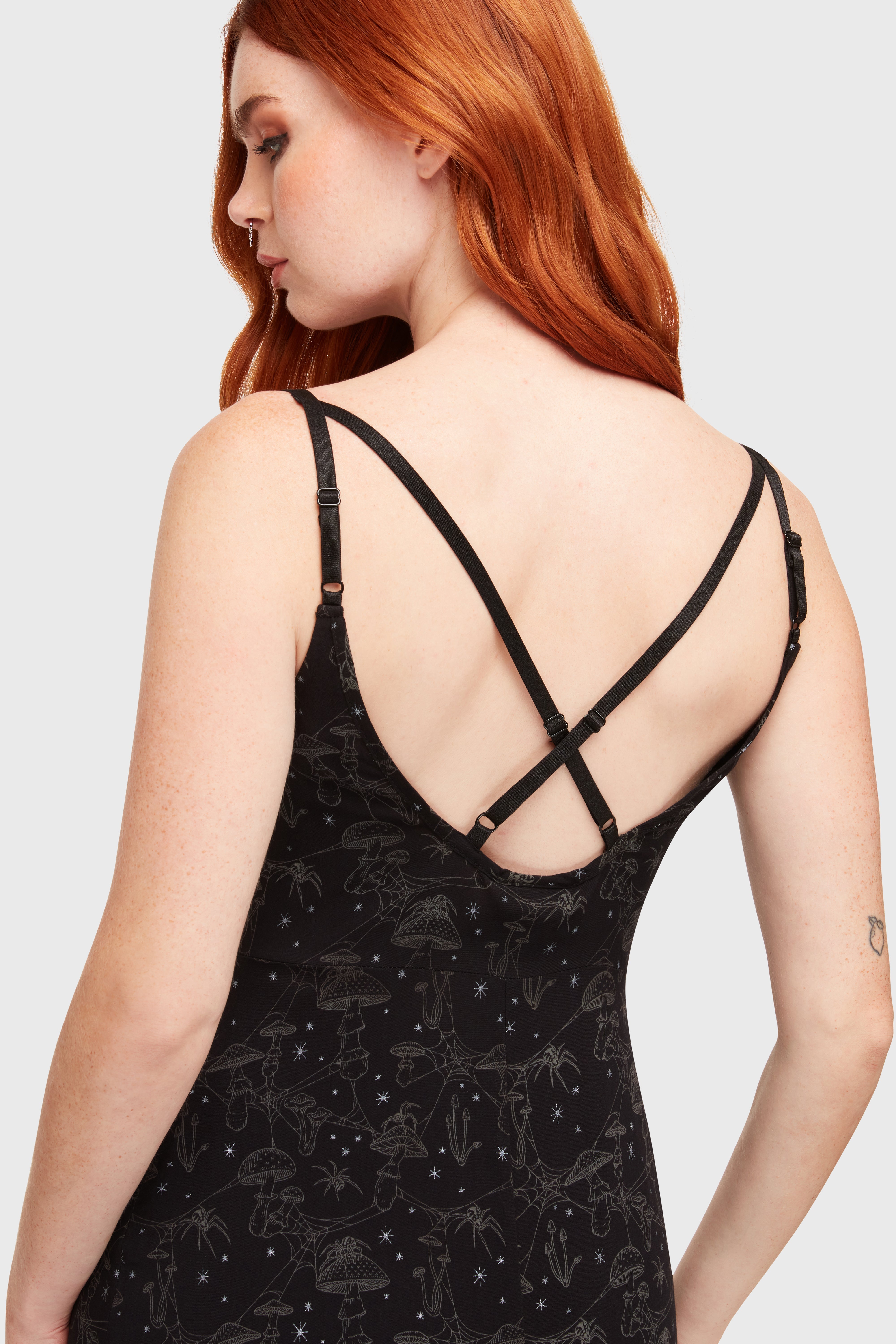 Garden Of Venom Maxi Dress Killstar / Womens
