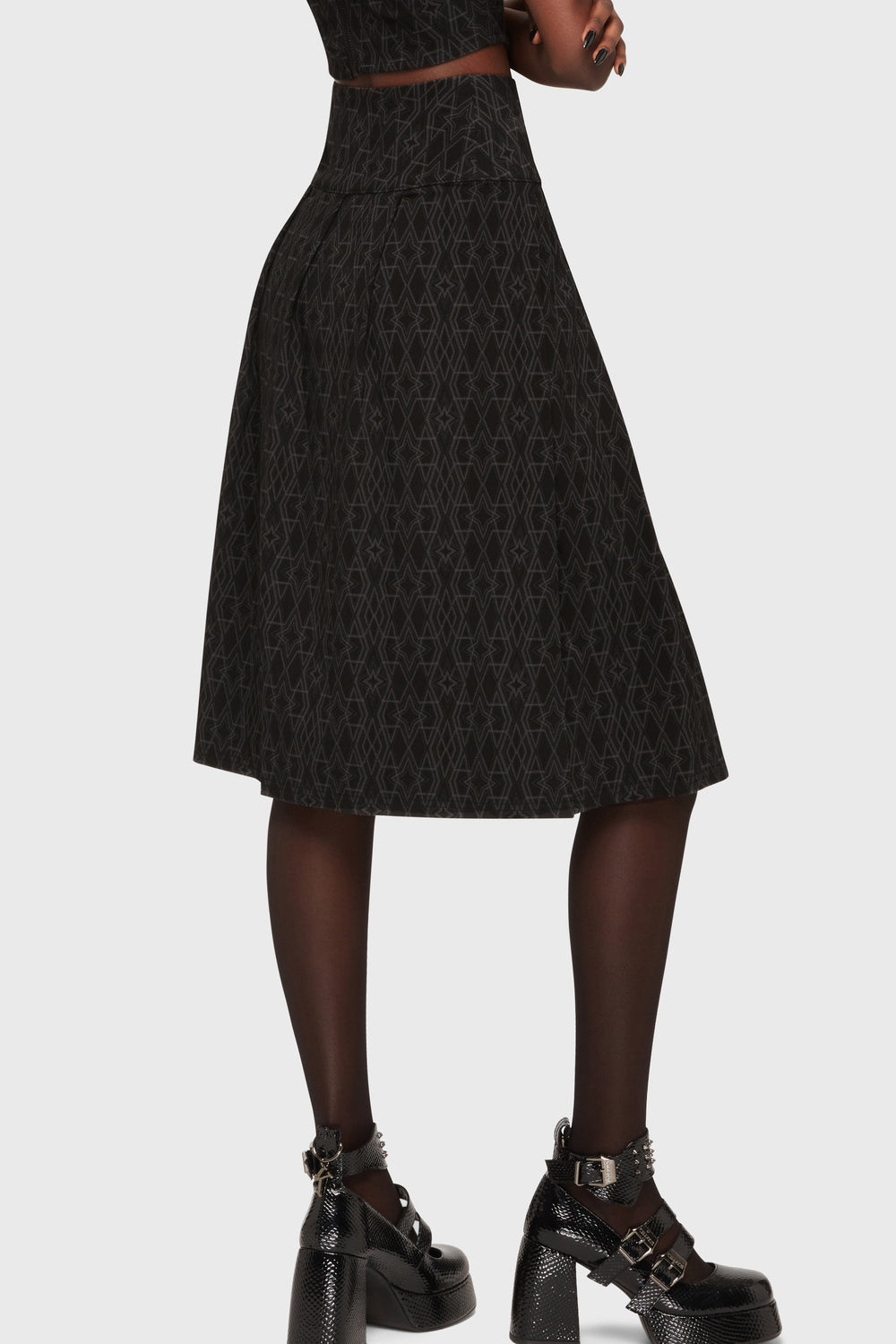 Morrisa Midi Skirt Killstar / Womens