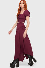 Wild Petal Maxi Skirt Killstar / Womens