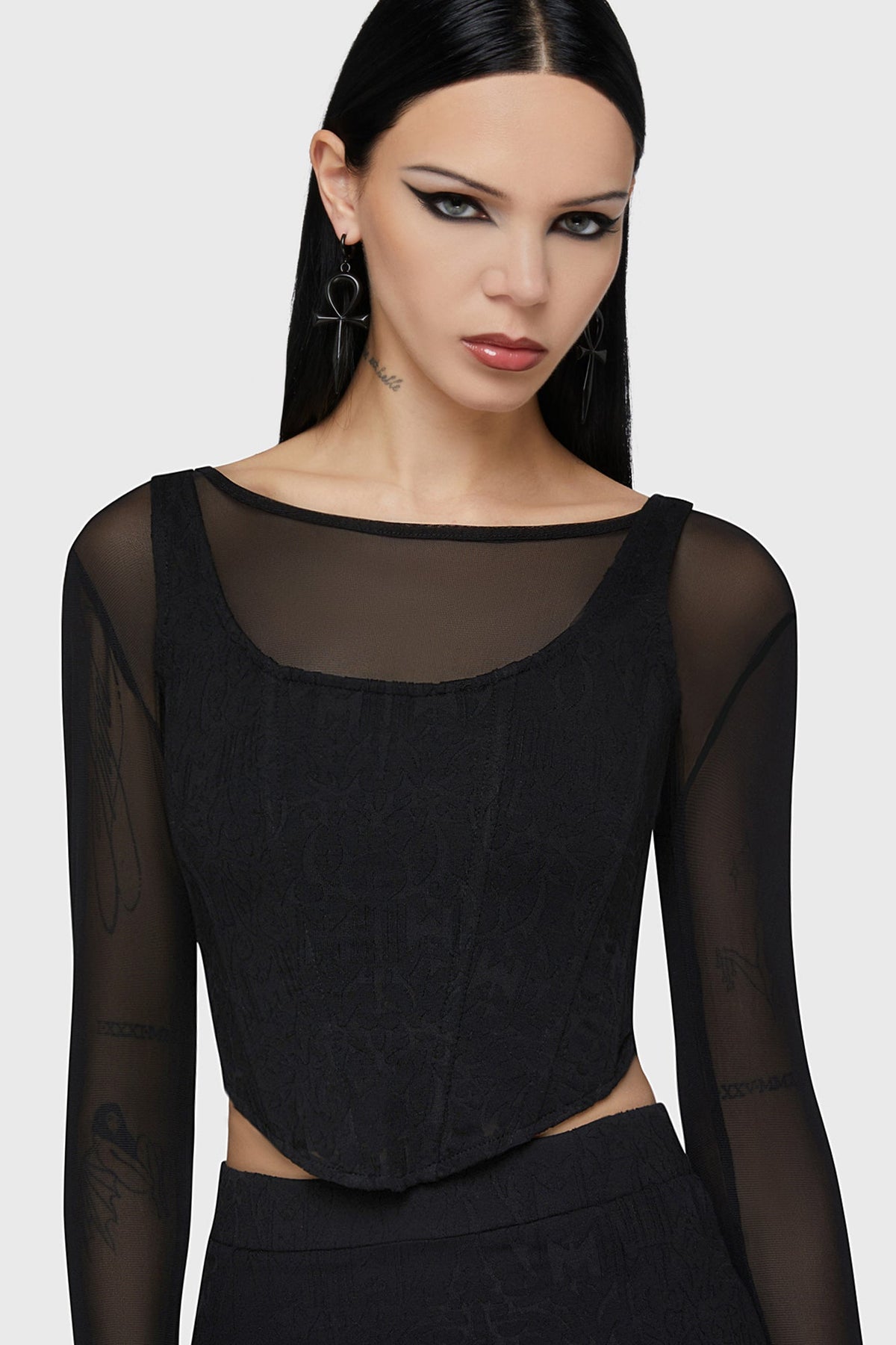 Lisbeth Corset Top Killstar / Womens