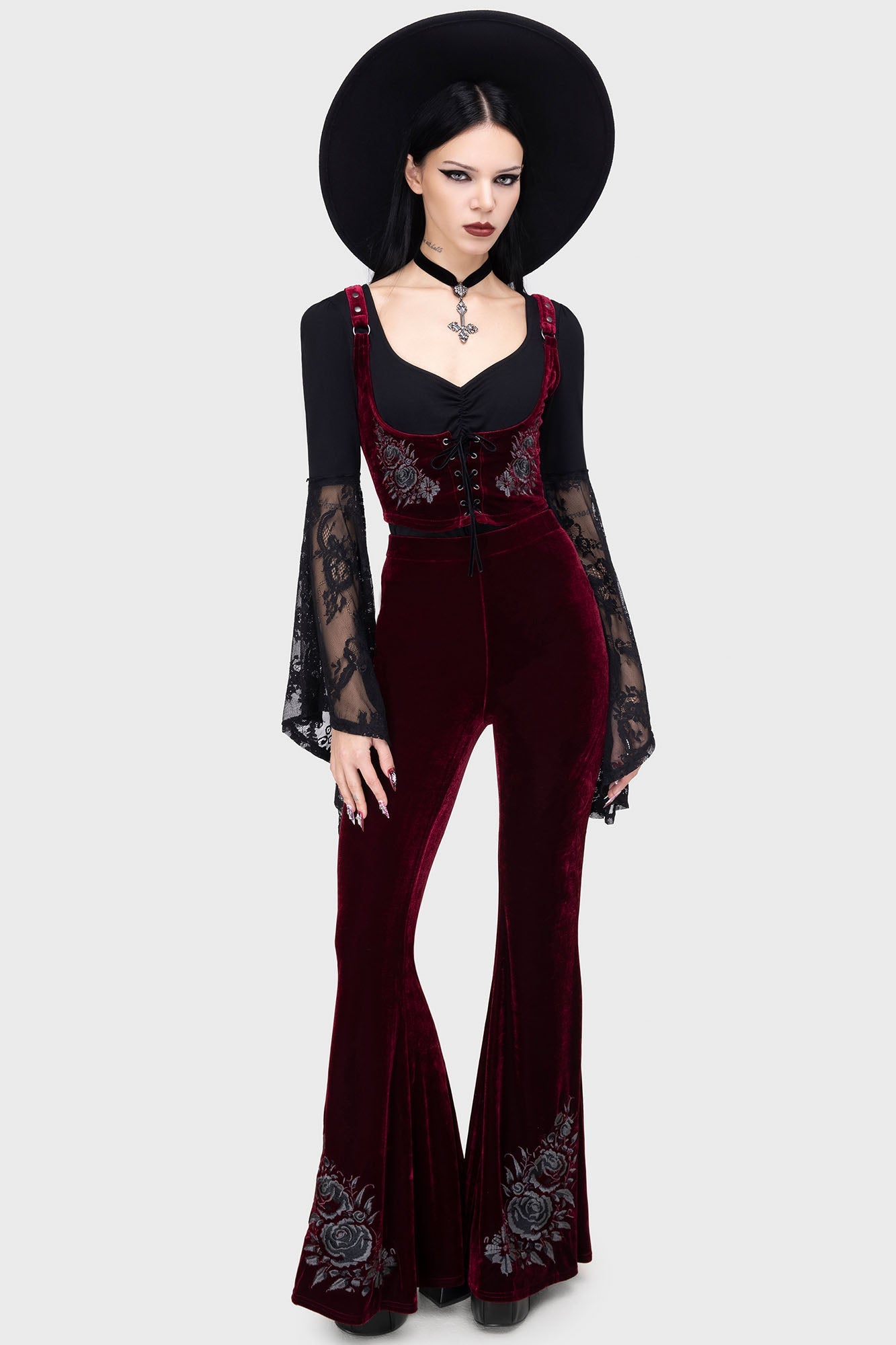 A Devil's Rose Flares Killstar / Womens
