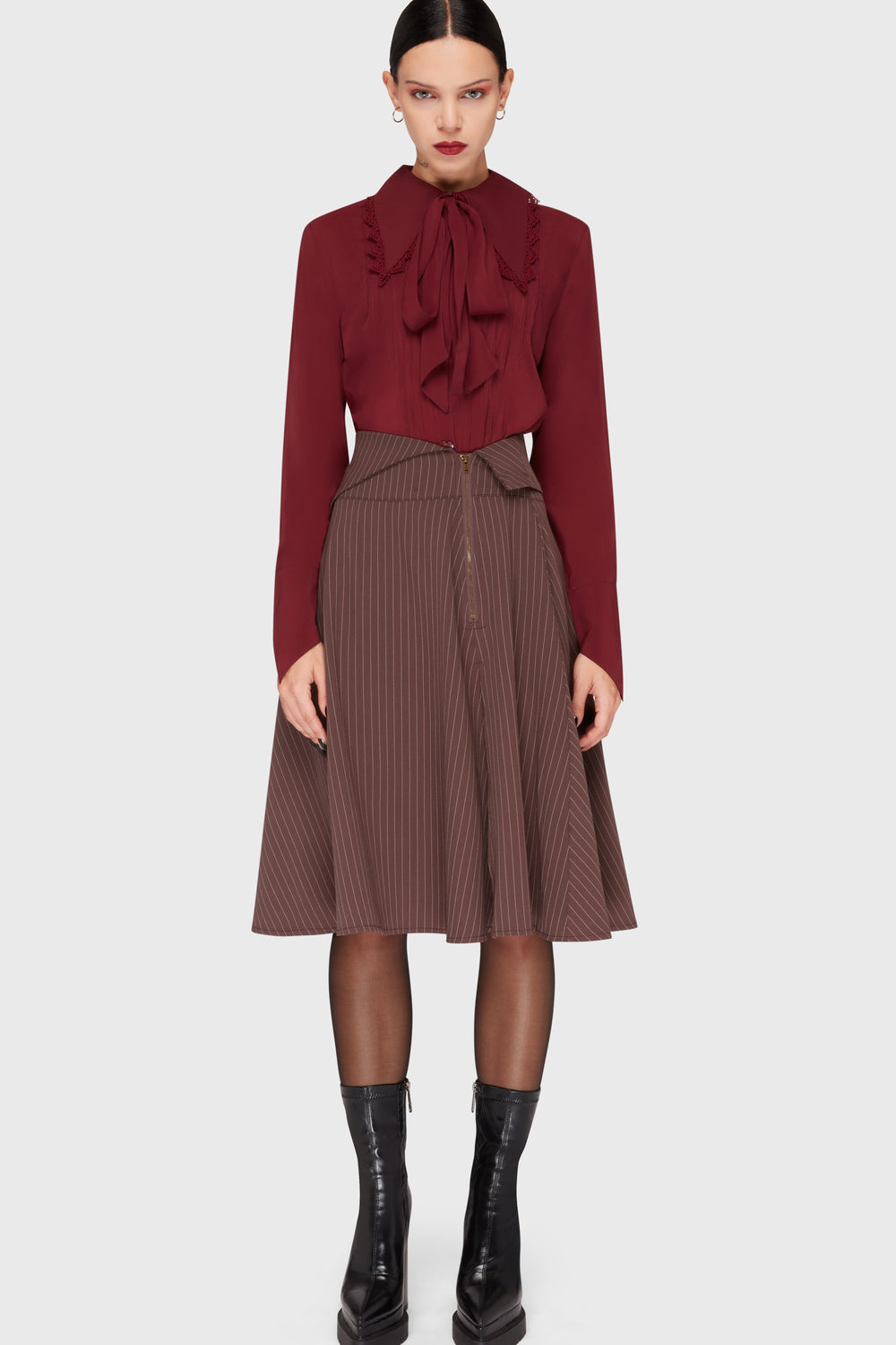 Midnight Gaze Midi Skirt Killstar / Womens