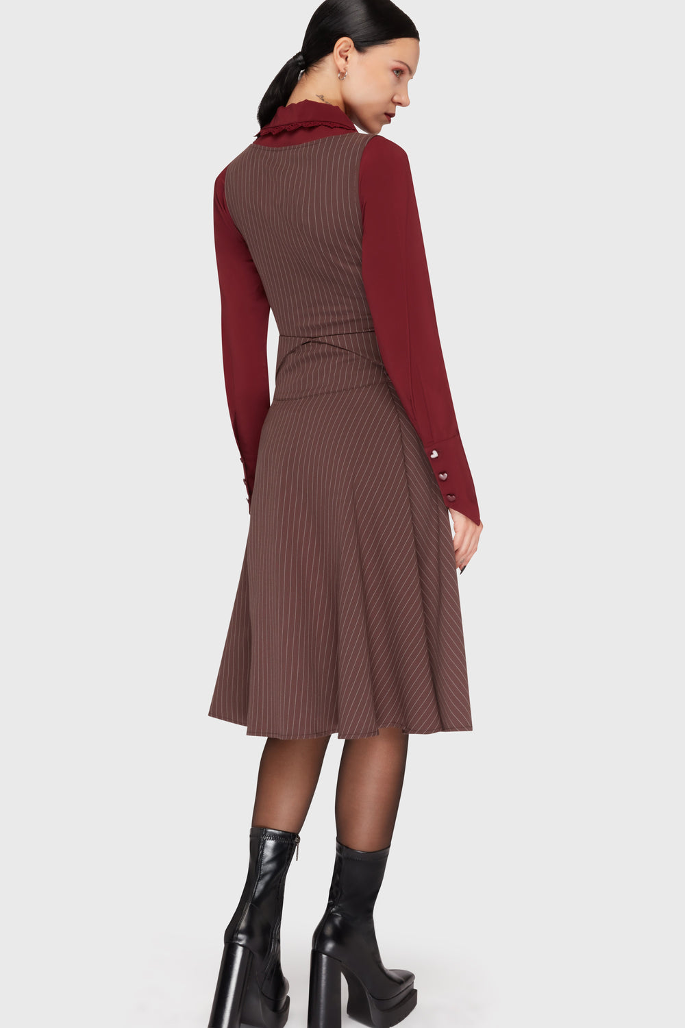 Midnight Gaze Midi Skirt Killstar / Womens