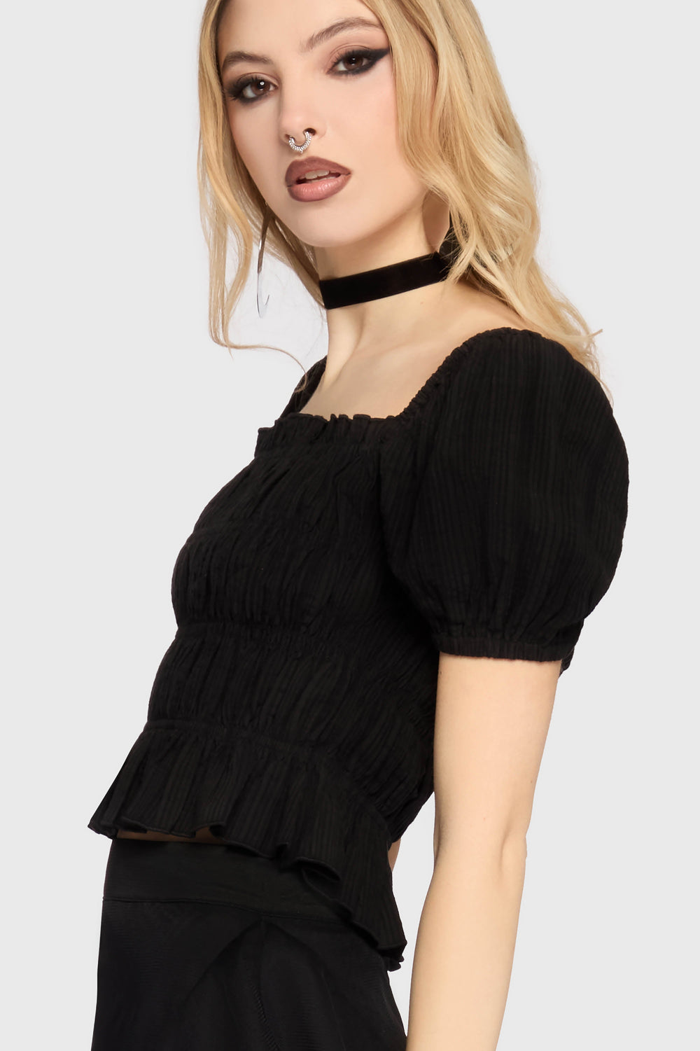 The Hollow Shirred Top Killstar / Womens