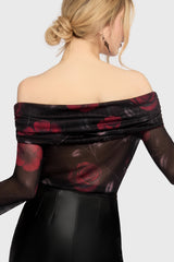 Fawnelle Off The Shoulder Top Killstar / Womens