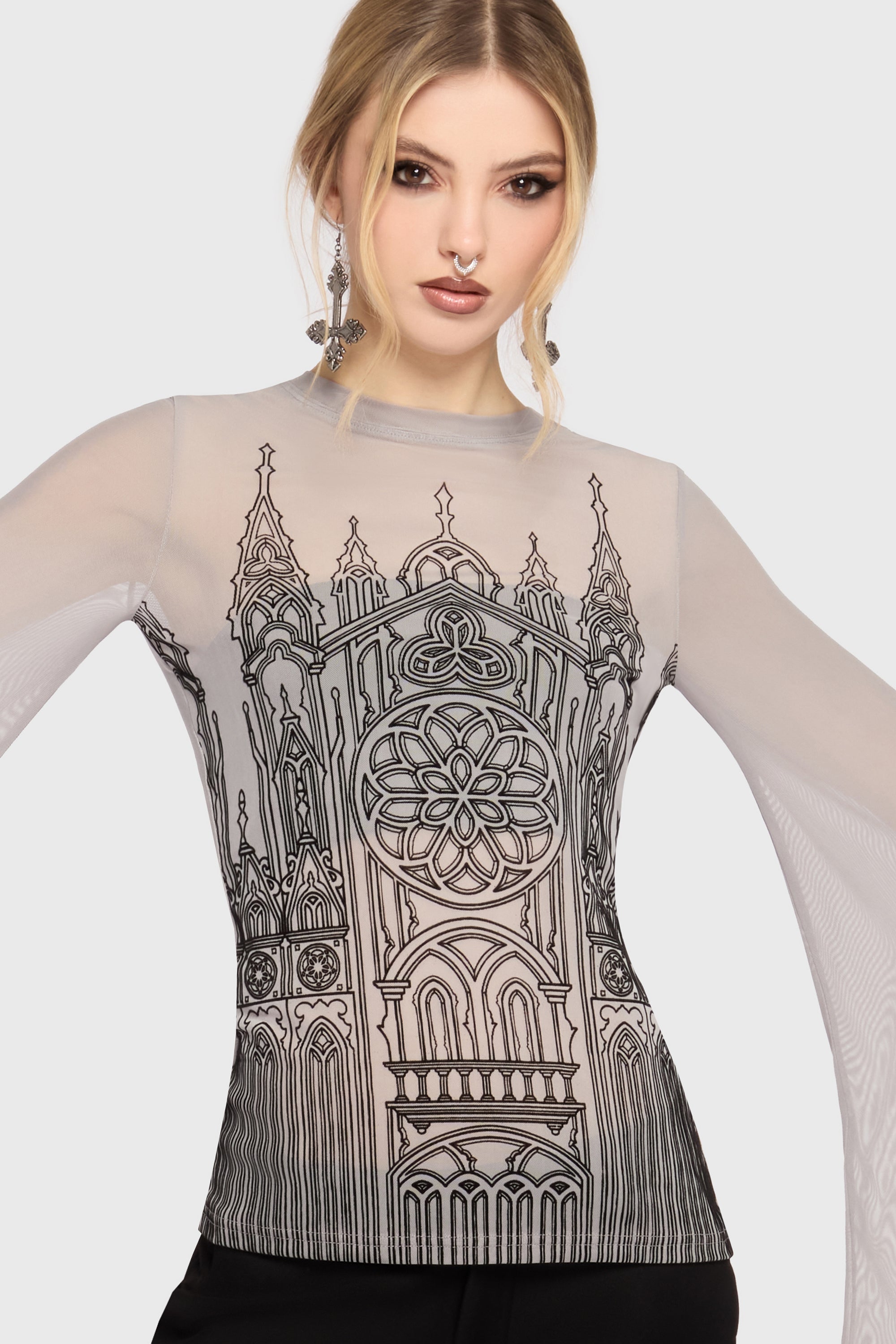 Grave Choir Top Killstar / Womens