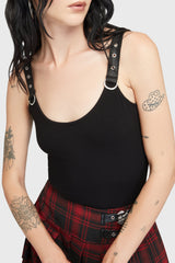 Mable Strap Top Killstar / Womens