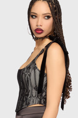Hallowed Obscura Corset Killstar / Womens