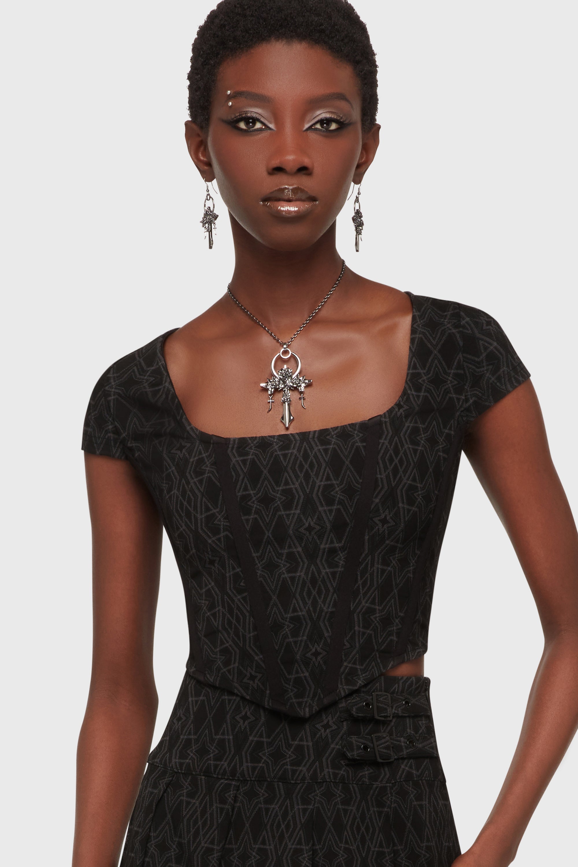 Thelma Corset Top Killstar / Womens
