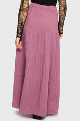 Gaia Adorned Textured Maxi Skirt Killstar / Womens