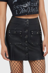 Velvet Frame Skirt Killstar / Womens