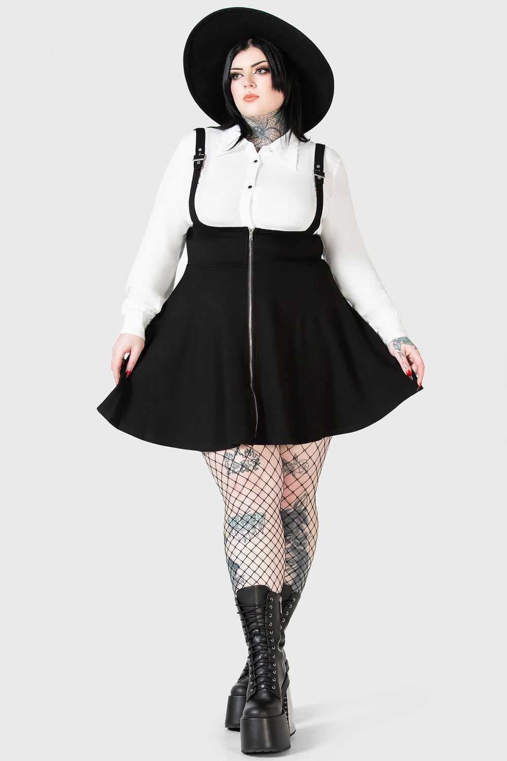 Suspend Me Statement Skirt [B] Killstar / Womens