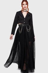 Shade Empress Maxi Skirt [Black] Killstar / Womens