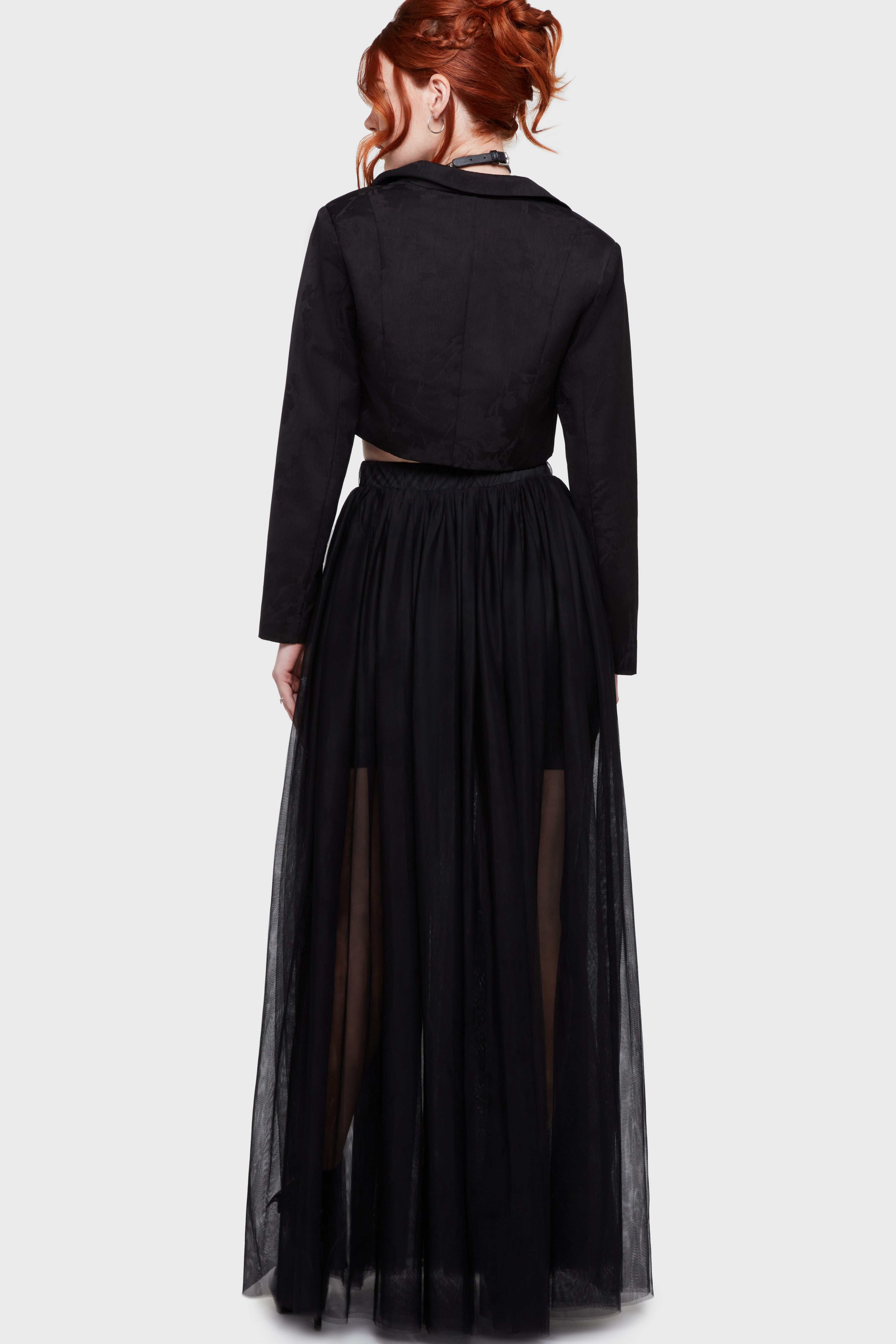 Shade Empress Maxi Skirt [Black] Killstar / Womens