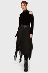 Nix Maxi Skirt Killstar / Womens