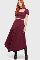Wild Petal Maxi Skirt Killstar / Womens
