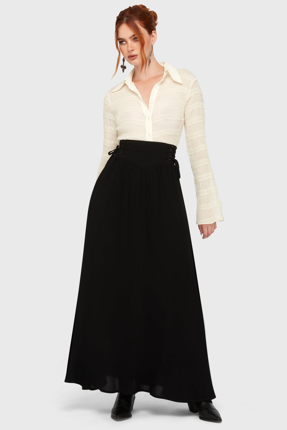 Jocasta Maxi Skirt Killstar / Womens