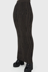 Thorned Woods Maxi Skirt Killstar / Womens