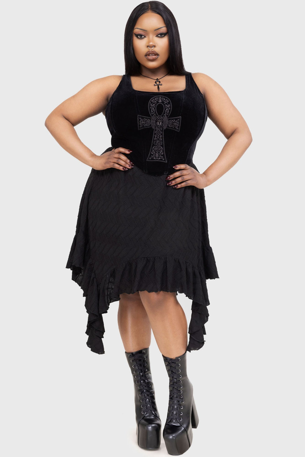 Quiet Meadow Skirt Killstar / Womens