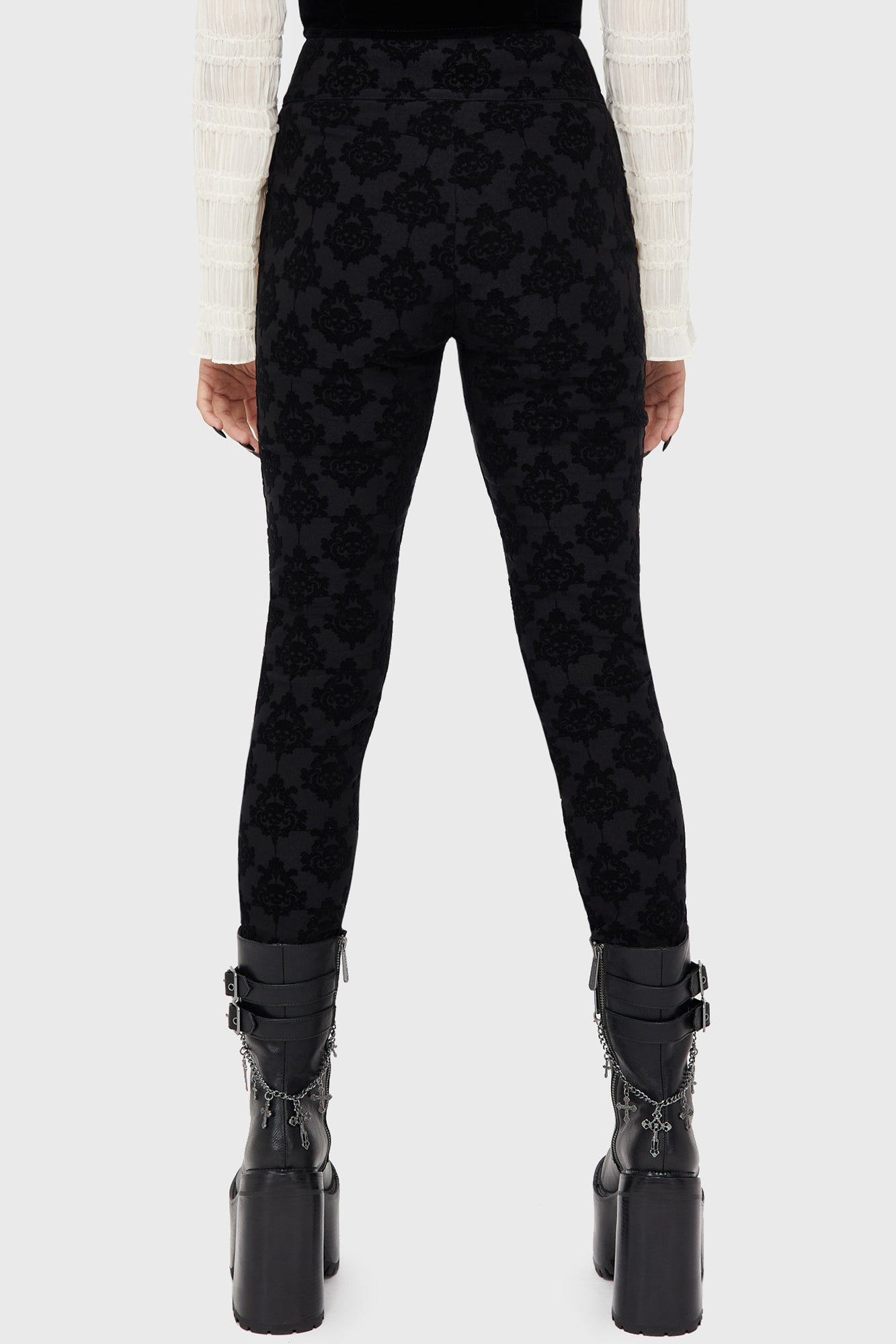 Melisande Skinny Fit Trousers Killstar / Womens