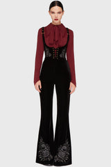 A Devil's Rose Flares [Black] Killstar / Womens