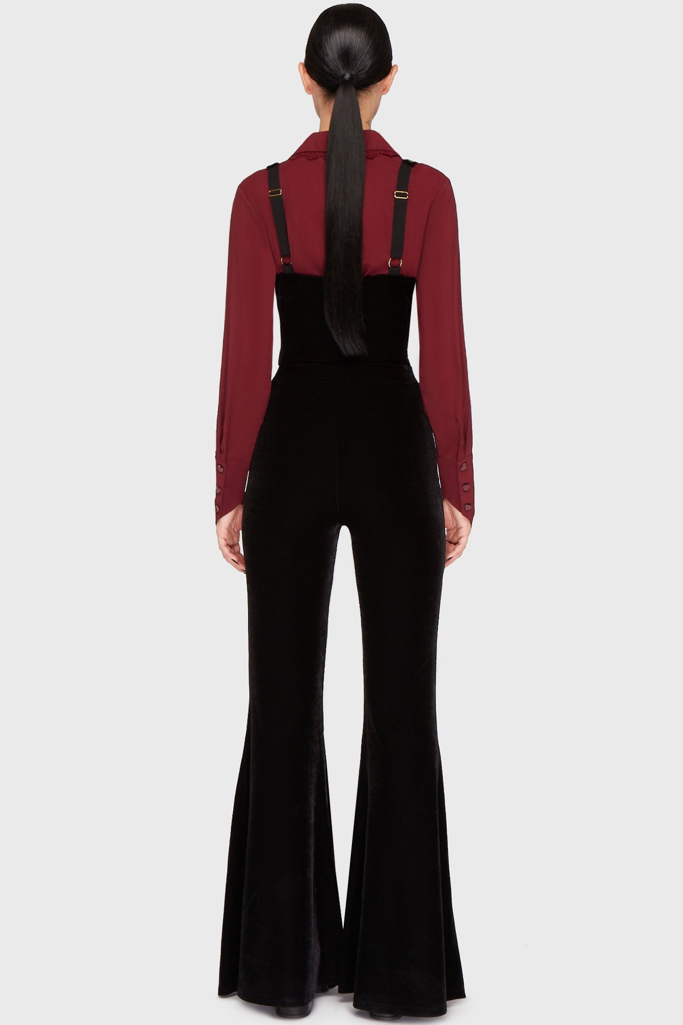 A Devil's Rose Flares [Black] Killstar / Womens