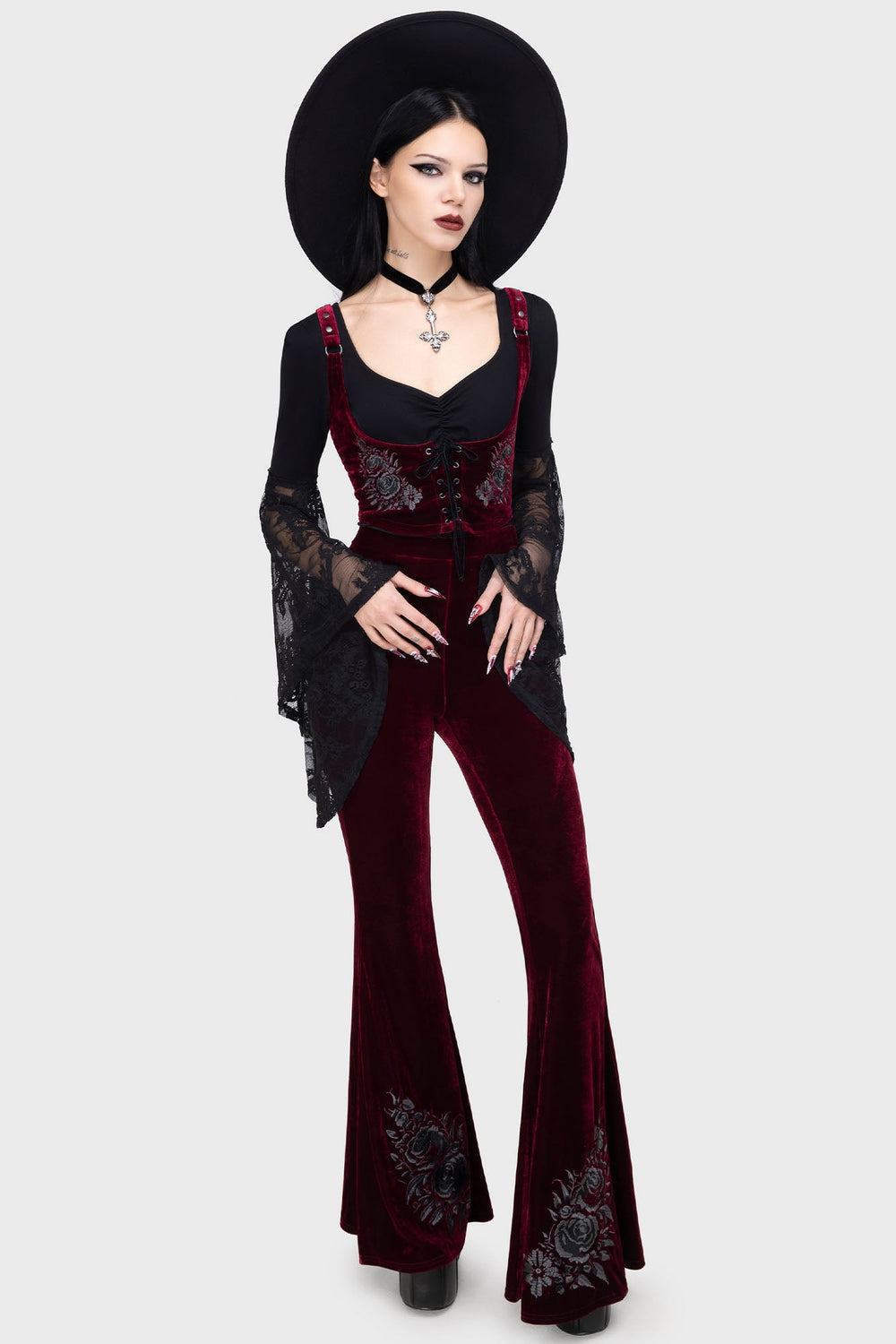 A Devil's Rose Flares Killstar / Womens