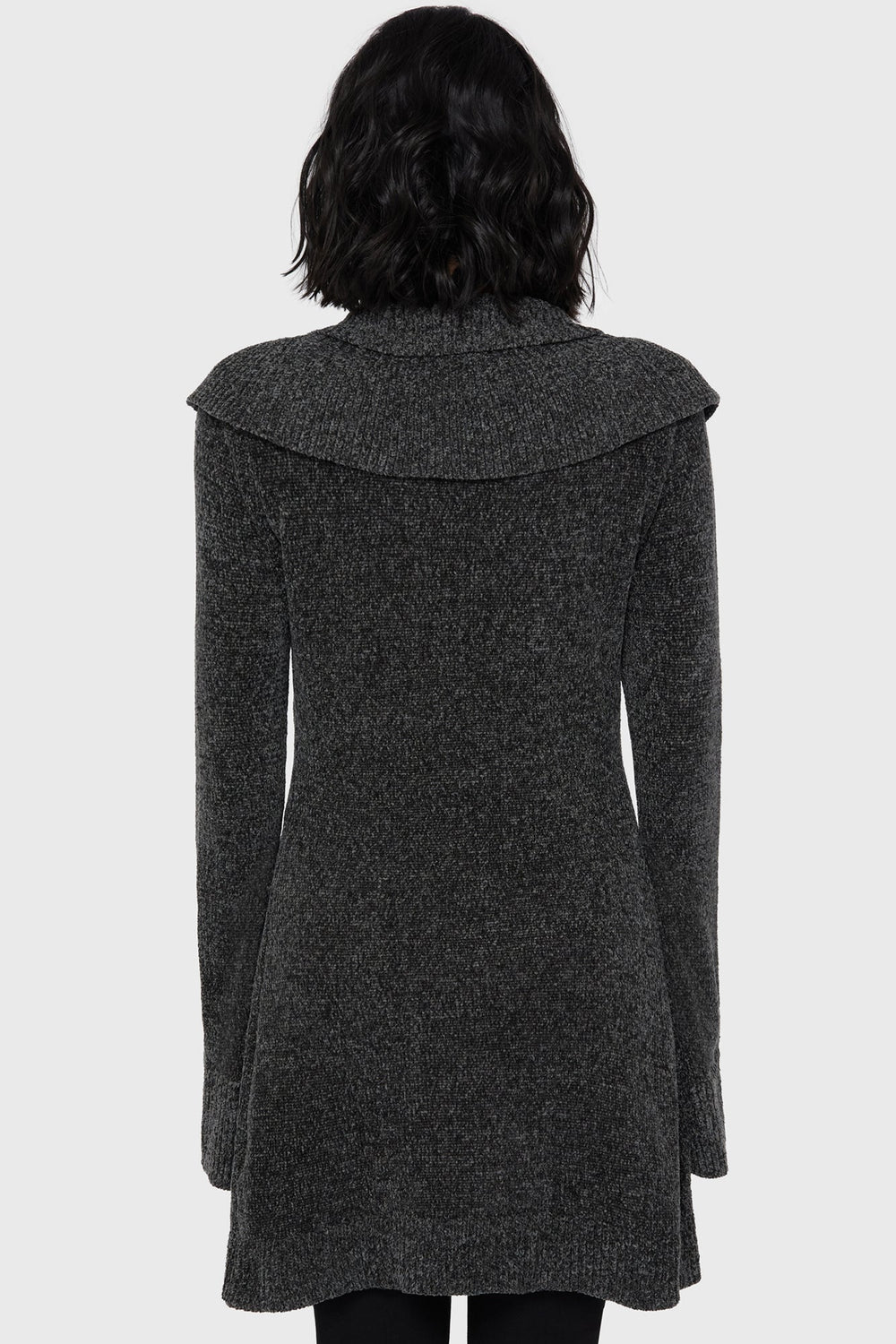 Lunar Owl Cardigan [Grey] Killstar / Womens