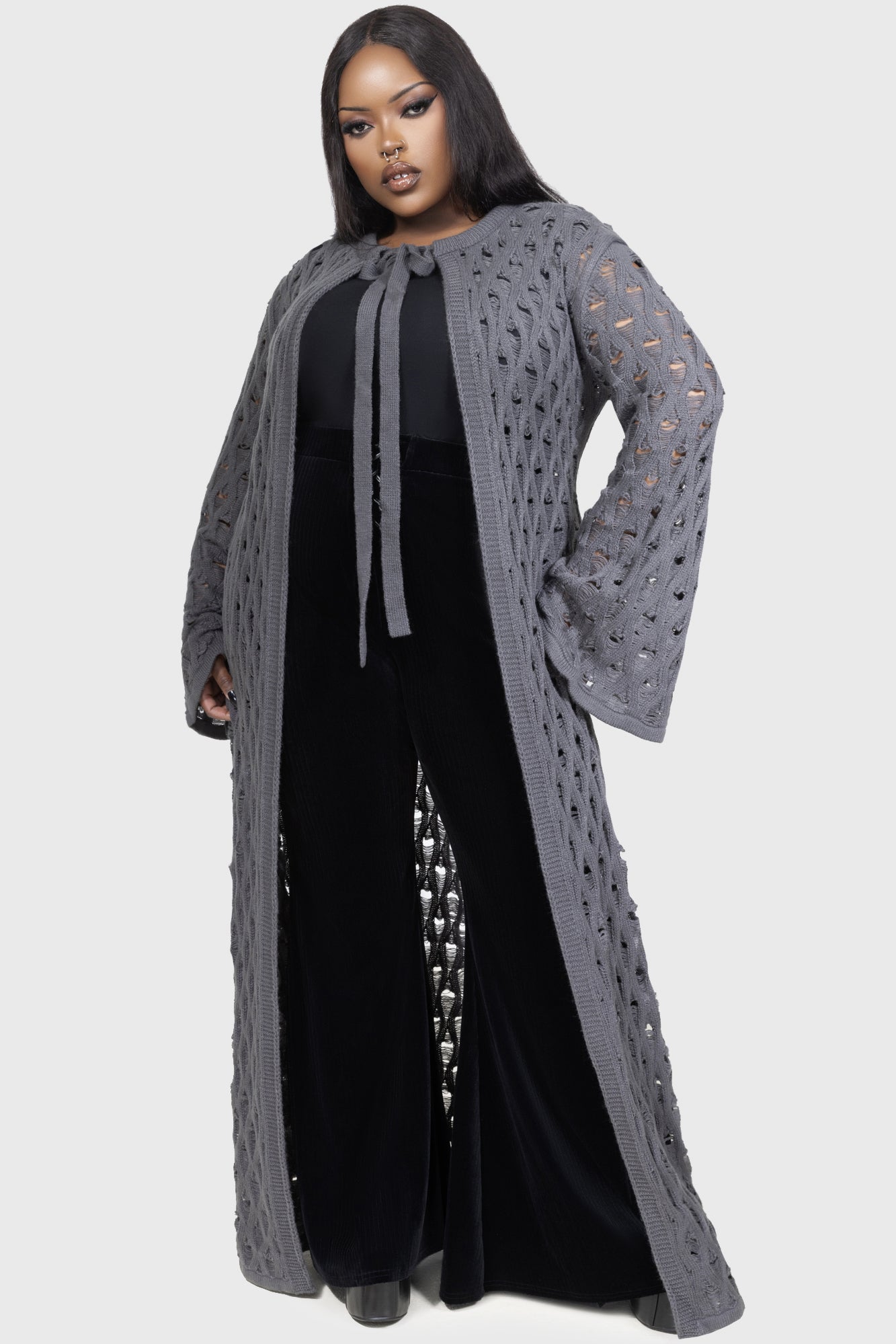 Nymeria Cardigan [GREY] Killstar / Womens