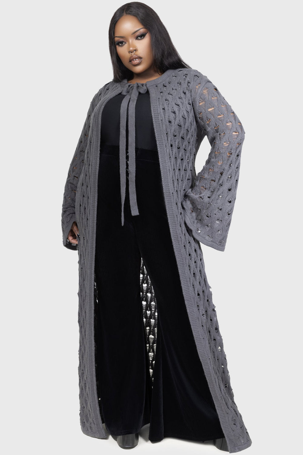 Nymeria Cardigan [GREY] Killstar / Womens