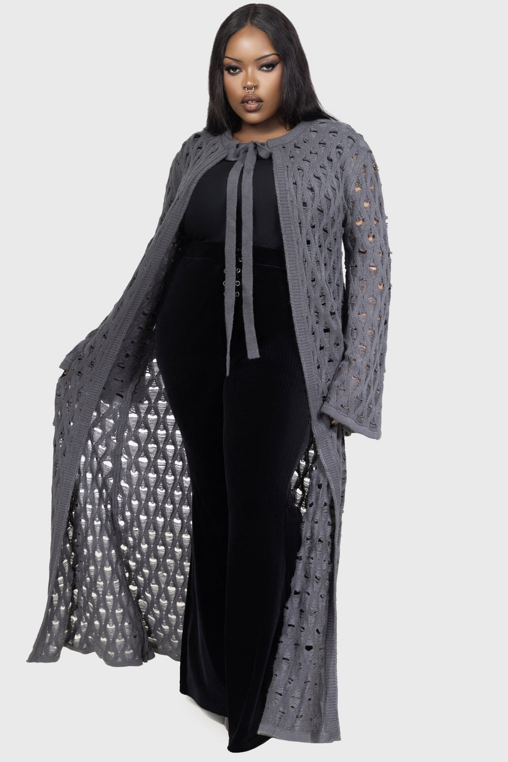 Nymeria Cardigan [GREY] Killstar / Womens