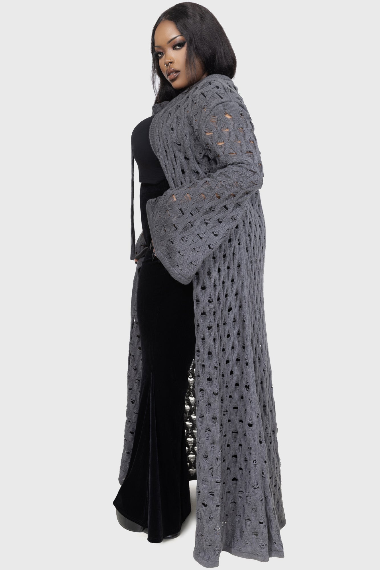 Nymeria Cardigan [GREY] Killstar / Womens