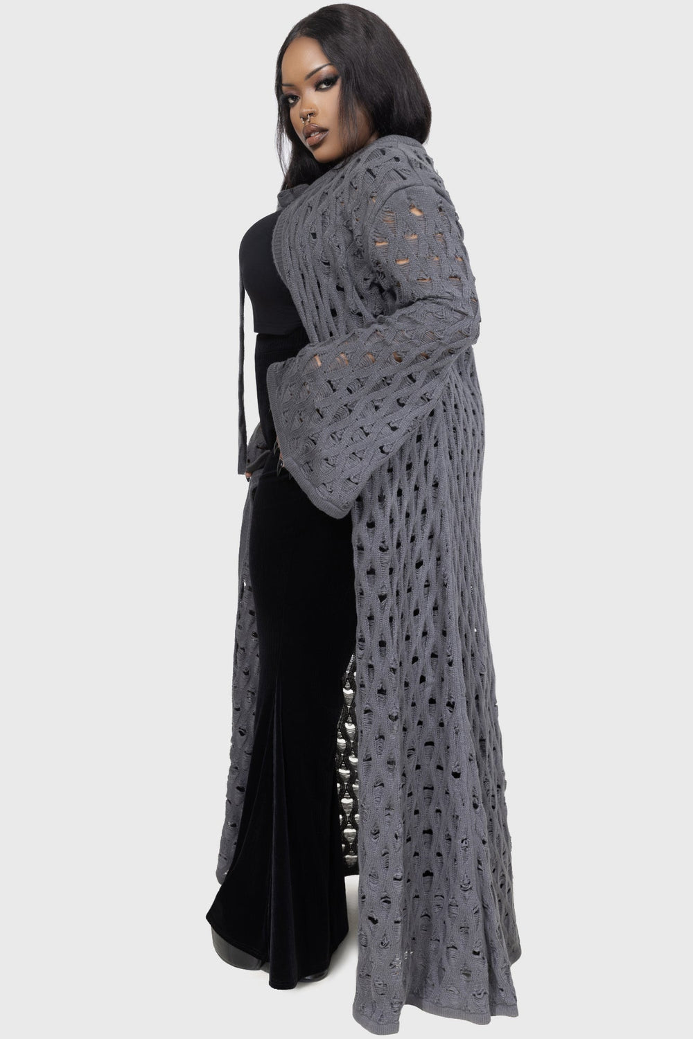 Nymeria Cardigan [GREY] Killstar / Womens