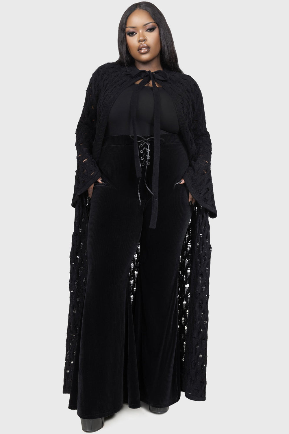 Nymeria Cardigan [BLACK] Killstar / Womens