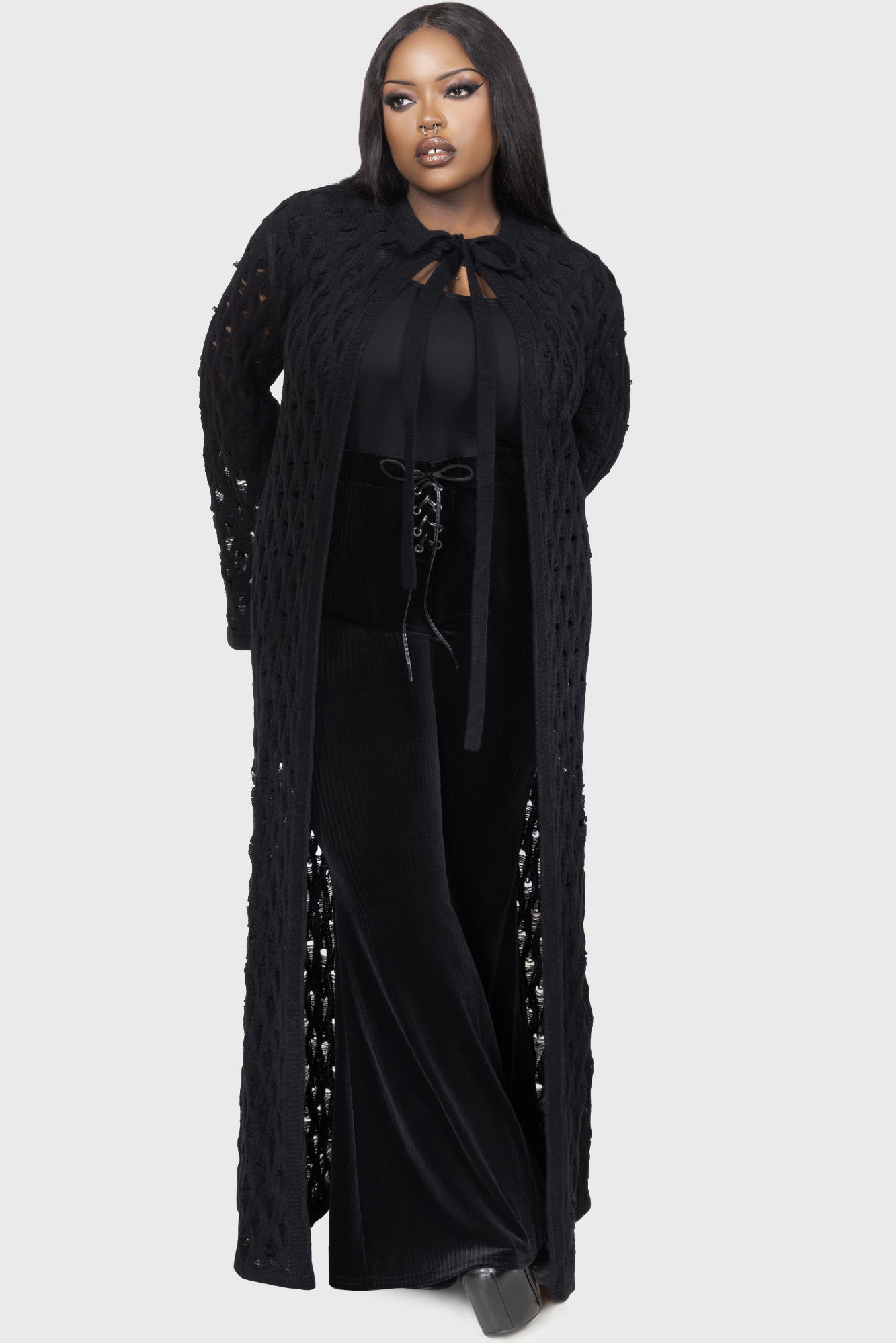 Nymeria Cardigan [BLACK] Killstar / Womens