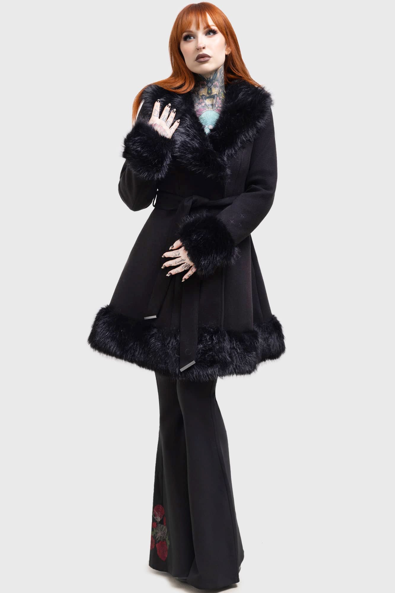 Almost Mayhem Coat Killstar / Womens