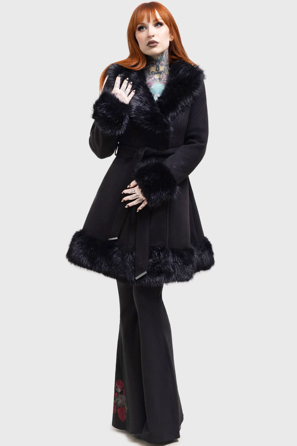 Almost Mayhem Coat Killstar / Womens