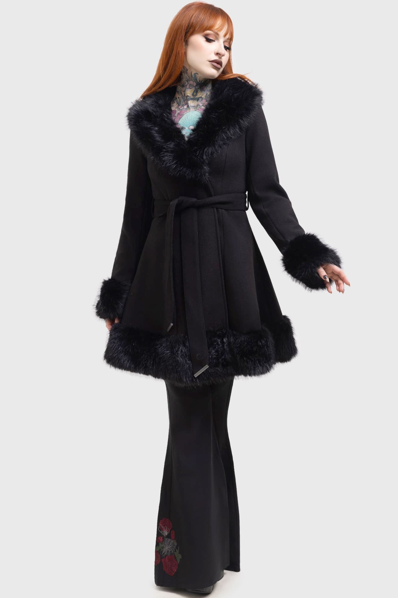 Almost Mayhem Coat Killstar / Womens