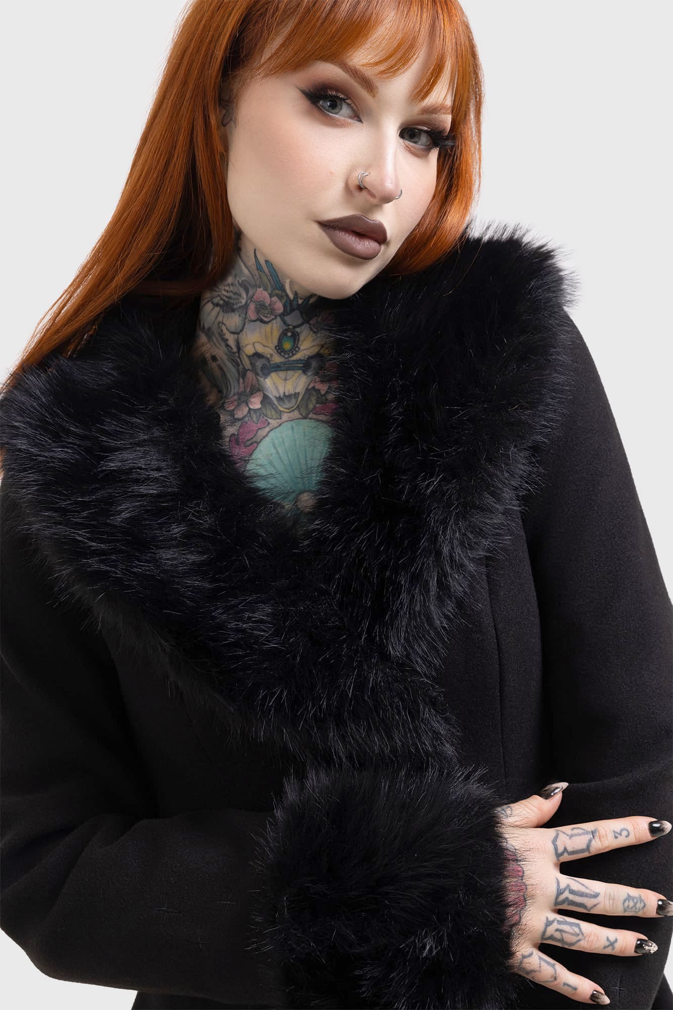 Almost Mayhem Coat Killstar / Womens