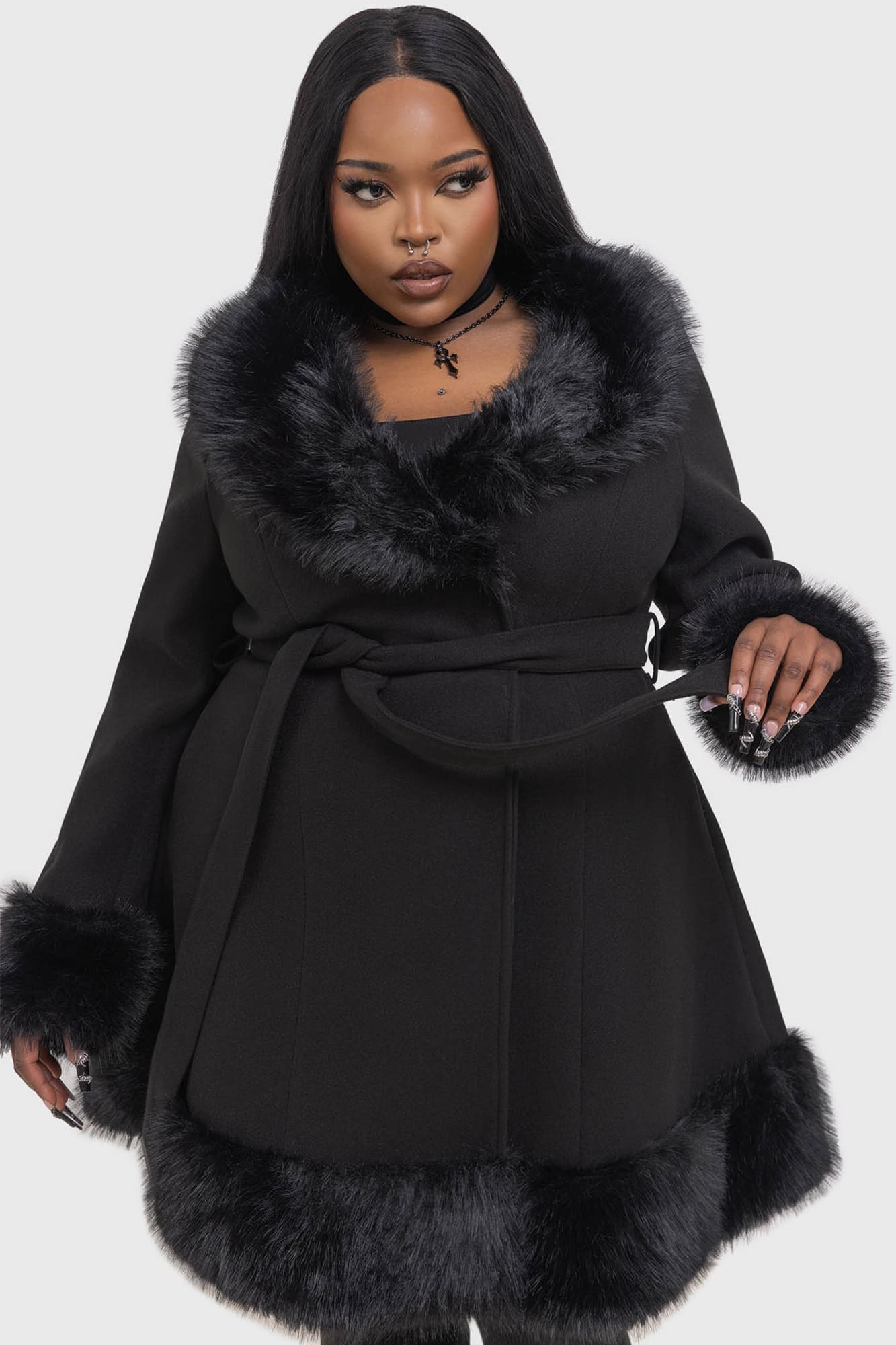 Almost Mayhem Coat Killstar / Womens