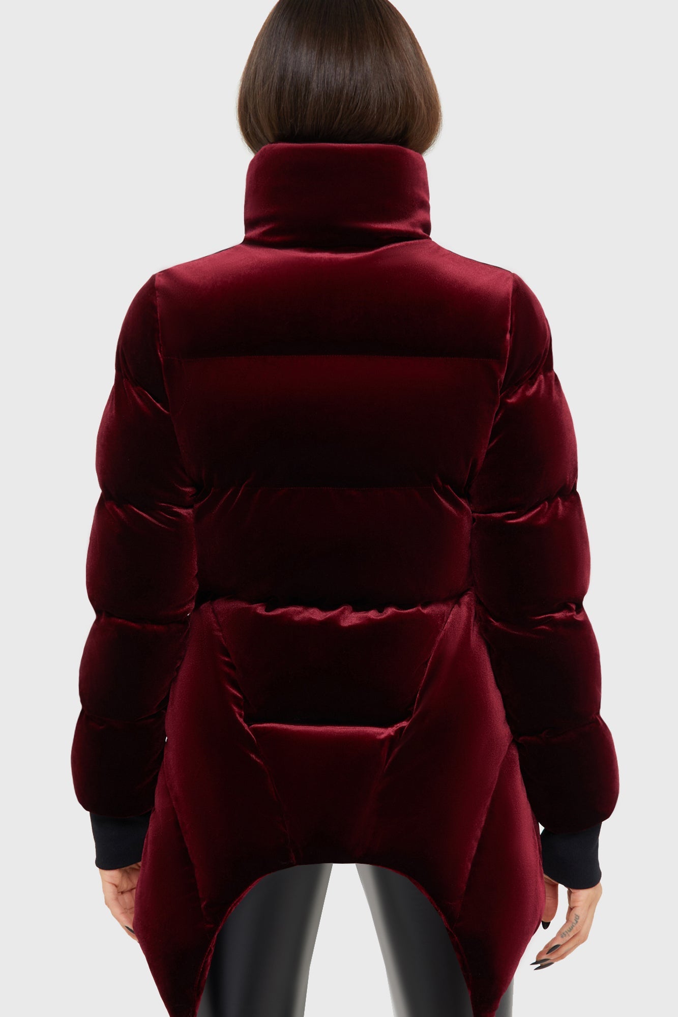 Deadliest Nightvelvet Puffer Coat [RED] Killstar / Womens