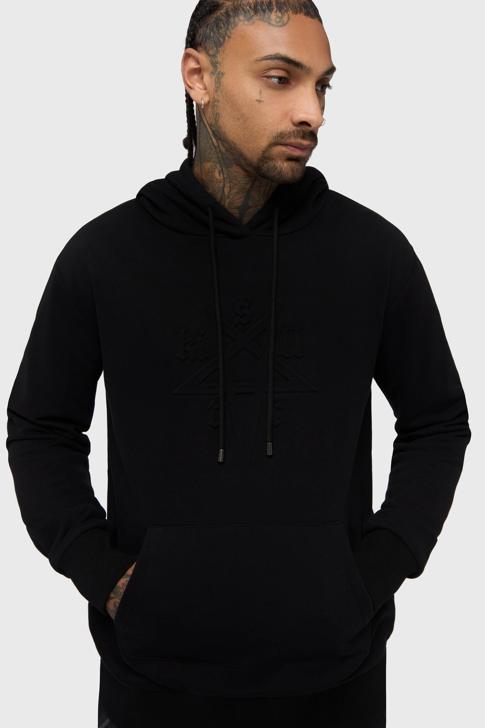 Crypt Threads Embossed Hoodie Killstar / Womens