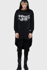 Pitch Black Evil Hooded Cloak Killstar / Womens