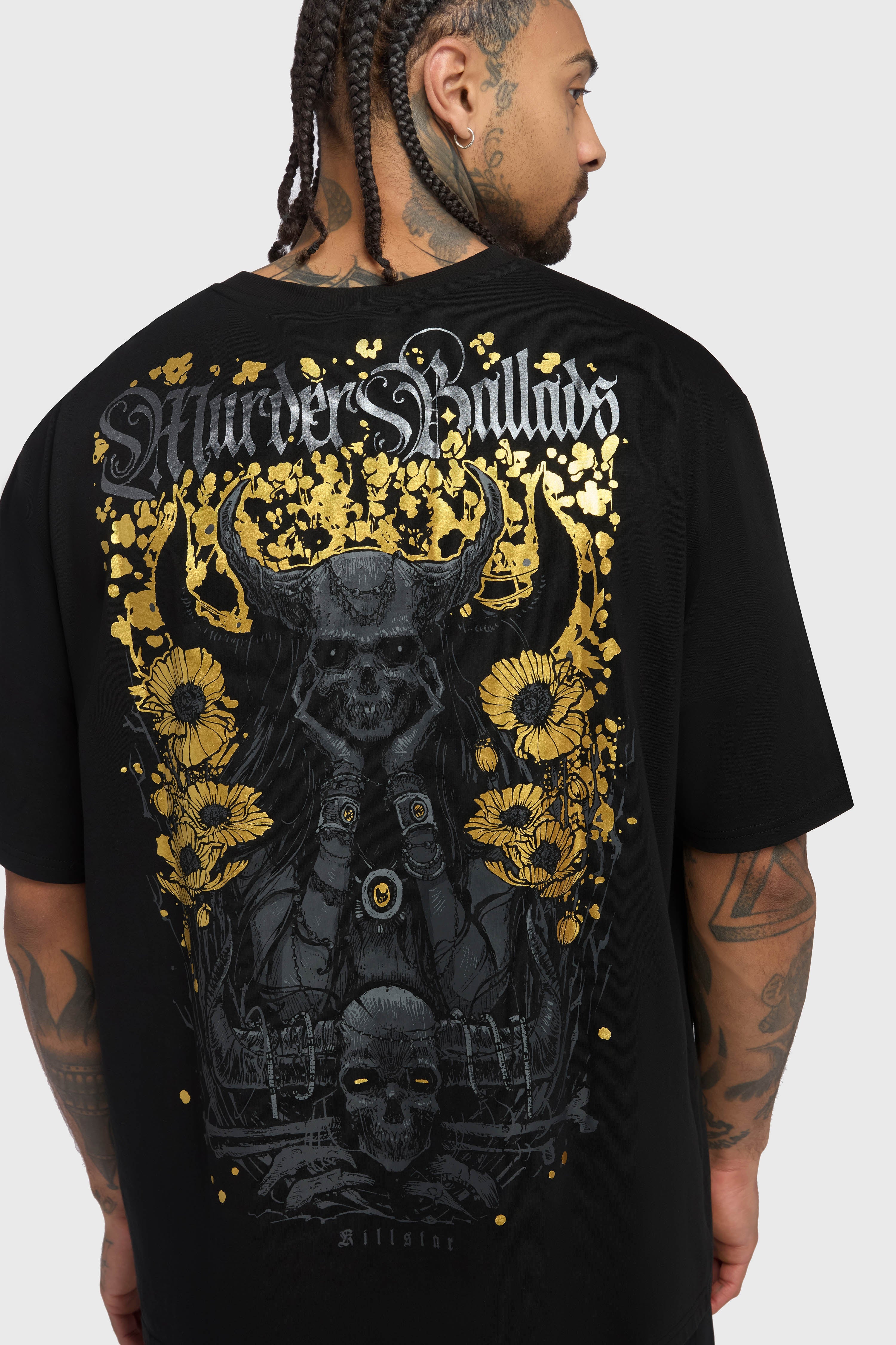 Murder Ballads Tee Oversized T Shirt Killstar / Mens