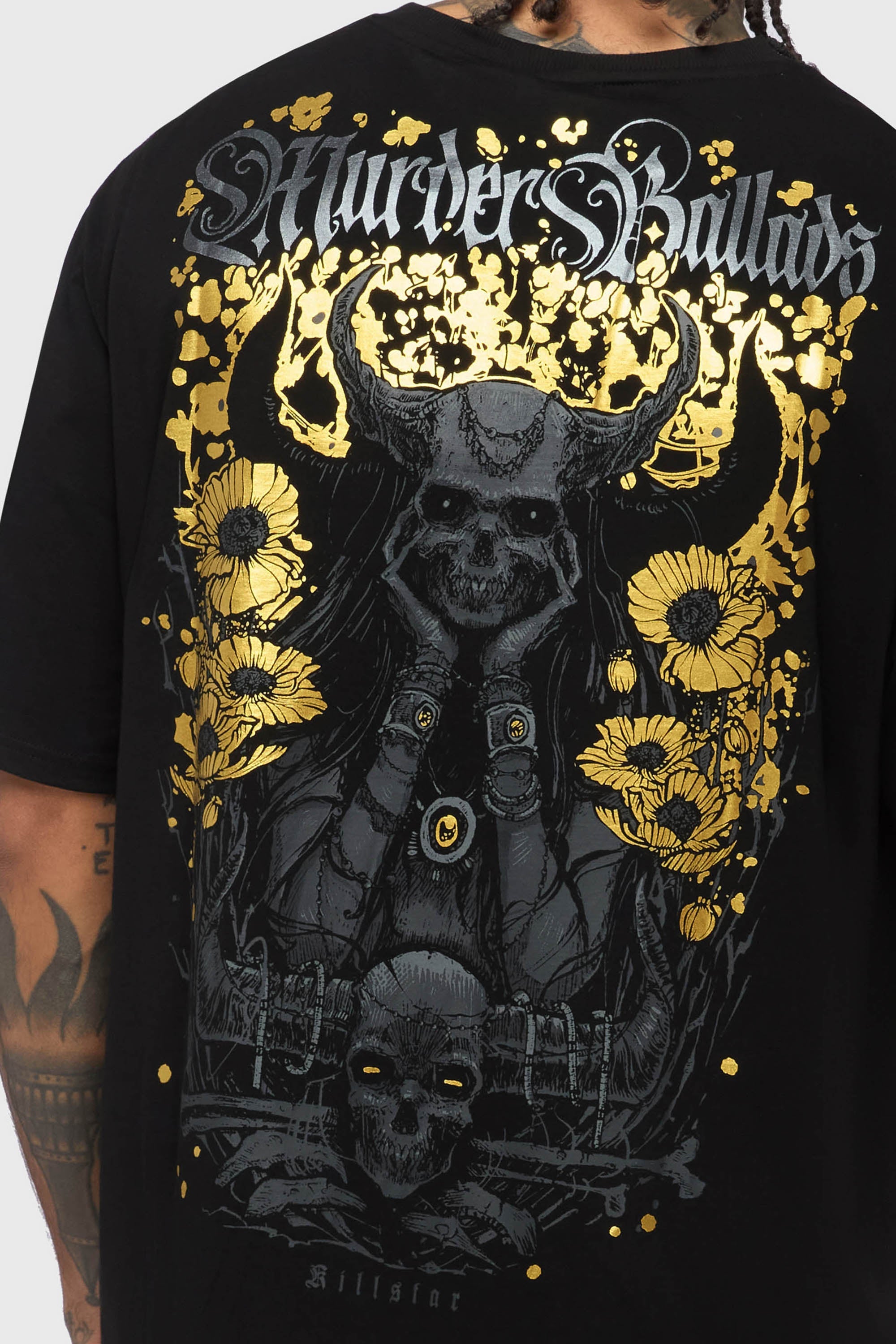 Murder Ballads Tee Oversized T Shirt Killstar / Mens
