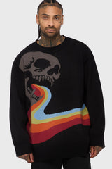 Vntgoth Jacquard Sweater Killstar / Mens